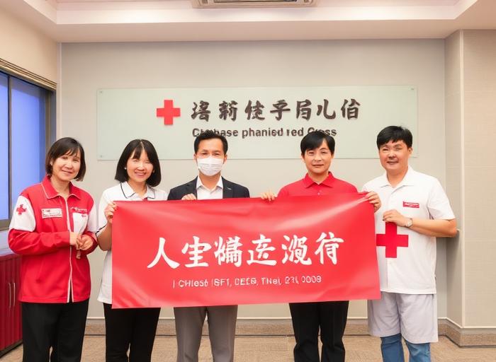 爱心助力红十字会|公司开展爱心捐赠水上安全救生志愿服务队活动